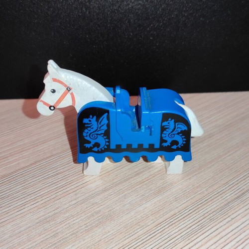Lego Castle horse and barding used