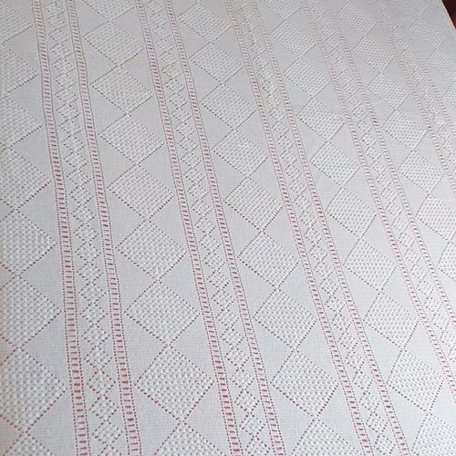 Knitted handmade blanket new for double bed
