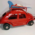 Red metal Scarab used