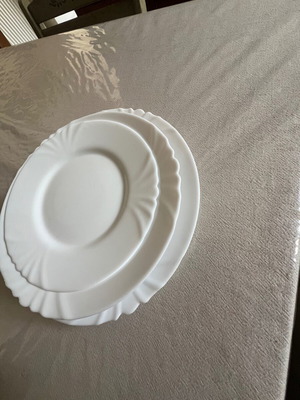Πιάτα λευκά laminate ΝΕΑ ΤΙΜΗ ΣΟΚ