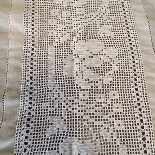 Traditional handmade curtain 220x245 like new