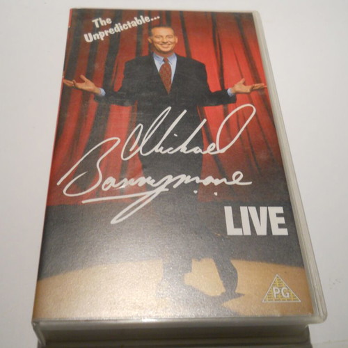 The Unpredictable Michael Barrymore Live VHS used