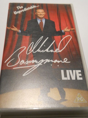 The Unpredictable Michael Barrymore Live VHS used