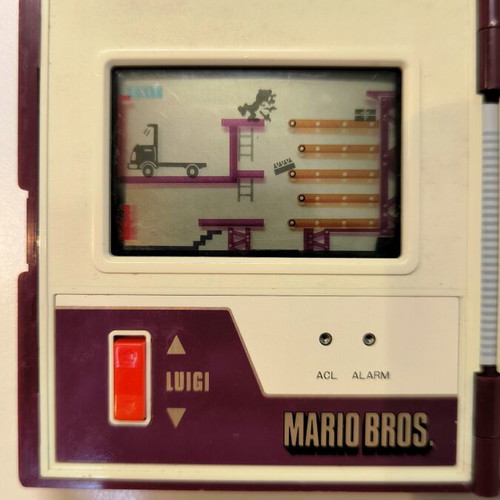 Nintendo Game & Watch Mario Bros. MW-56 Multi Screen used, functional