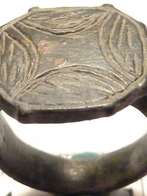 Revival coin ring with cross used