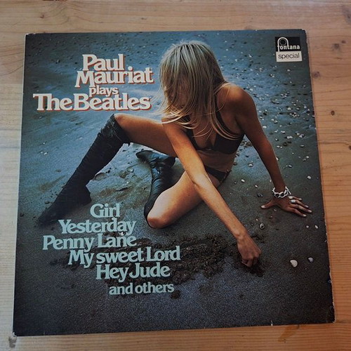 Paul Mauriat Plays The Beatles vinyl record used, 1972 rock