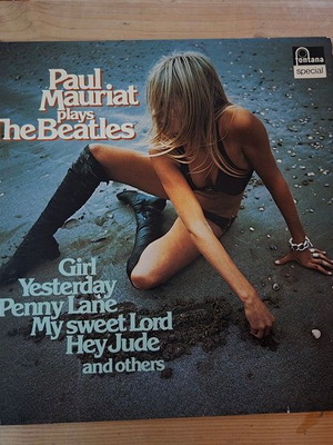 Paul Mauriat Plays The Beatles vinyl record used, 1972 rock