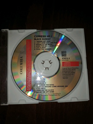 Cypress Hill Black Sunday CD like new, no case