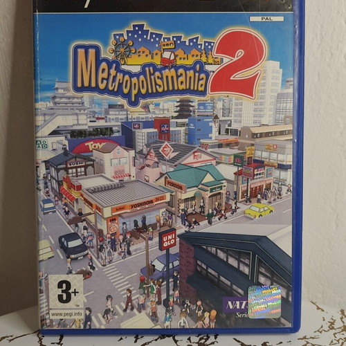 Metropolismania 2 PS2 game used, simulation
