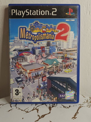 Metropolismania 2 PS2 game used, simulation