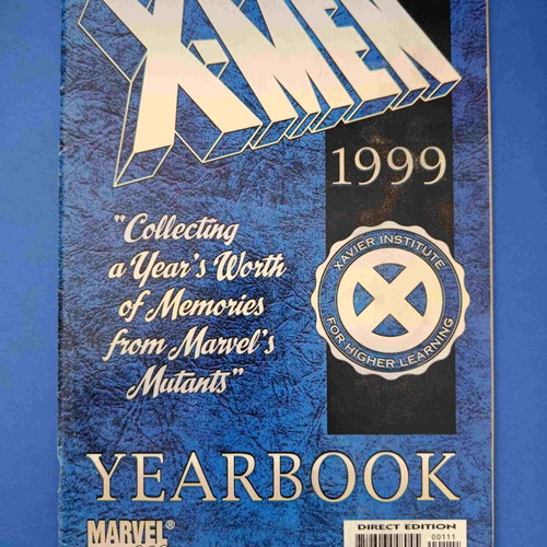 X-Men 1999 Yearbook used comic book