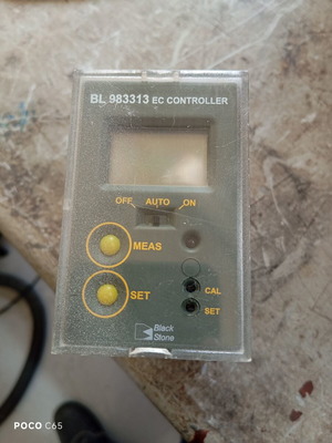 Controller used, conductivity tester