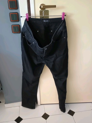Women's pants used, plus size, blue, 7XL