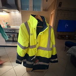 Work jacket high visibility, new