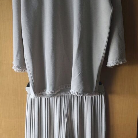 Jcl Paris blouse and pants set used, beige