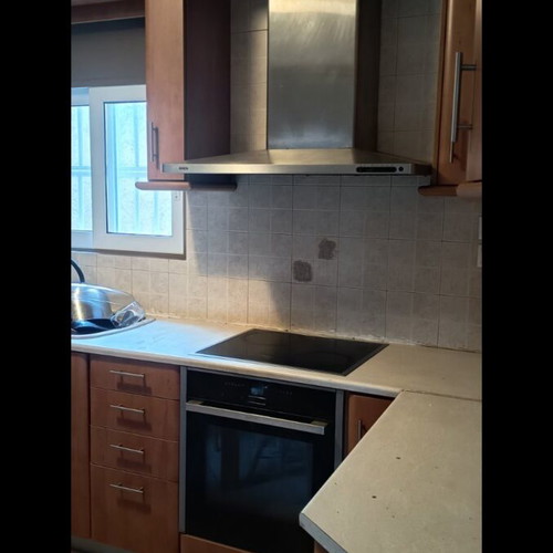 Kitchen cabinets set with magic corner and drawers
