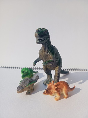 Set of 4 Dinosaur Toys