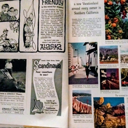 National Geographic magazine January 1962 issue