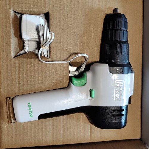 Black Decker Reviva Cordless Hammer Drill new