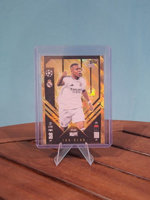 Mbappe 2025 Topps Match Attax card like new