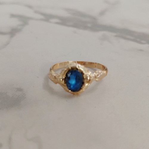 Two vintage women's rings 1960s, aluminum alloy