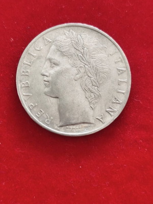 Italy 100 Lire Coin used