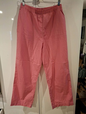 Cotton pants pink H&M new, size L