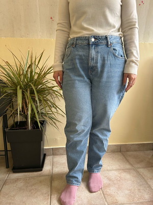 H&M Сини Дънки Като Нови Размер 46