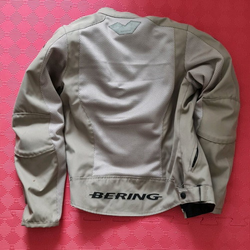 Beiring motorcycle jacket women's small used, summer, beige