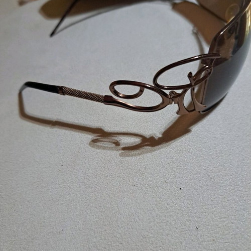 Sunglasses, metal frame, brown, Roberto Cavalli