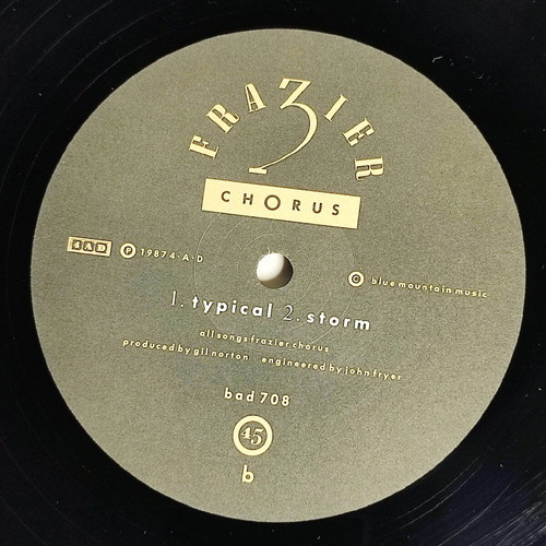 Frazier Chorus Sloppy Heart vinyl like new, English edition