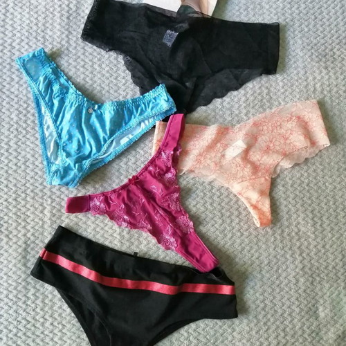 Lingerie new size L, pack of 5 (Venus Victoria, Luna, Sloggi, Tezenis)