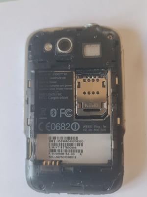HTC Mini smartphone used, black, Android system