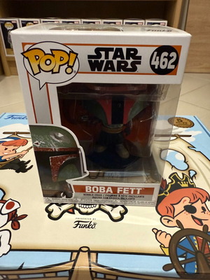 Funko Pop Star Wars Mandalorian Boba Fett vinyl figure like new