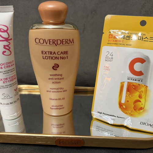 Coverderm and Cake Beauty Face and Hand Care Set new with gift