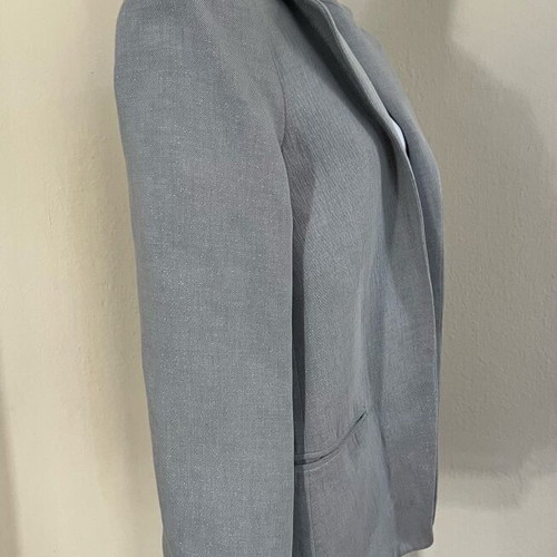 Zadig & Voltaire jacket used, gray and blue, size M