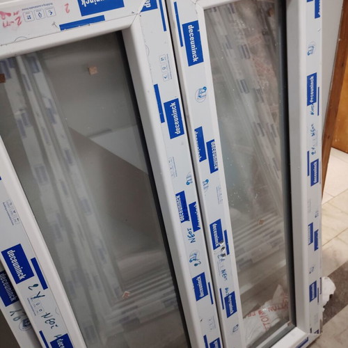 Windows with roller shutter and mosquito net, 156x95 cm