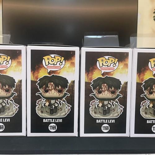 Funko Pop! Attack on Titan Battle Levi #1169 vinyl figure