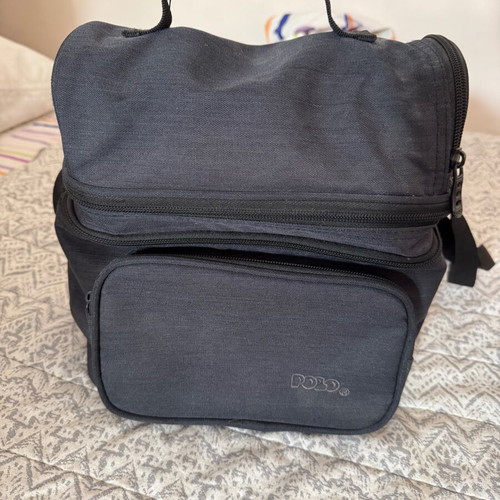 Polo lunch bag double cooler with many compartments and waterproof lining like new