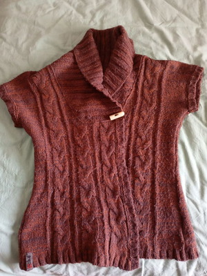 Helmi wool vest brown like new size M