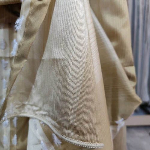 Ready Sewn Rinto Curtain 300x270 new, beige shades