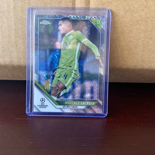 Maxence Lacroix Topps UCC Parallel 142/275 card