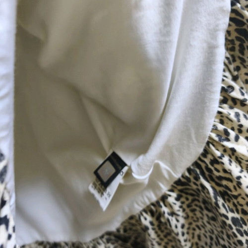 Roberto Cavalli dress new, white and pink, size 170 cm