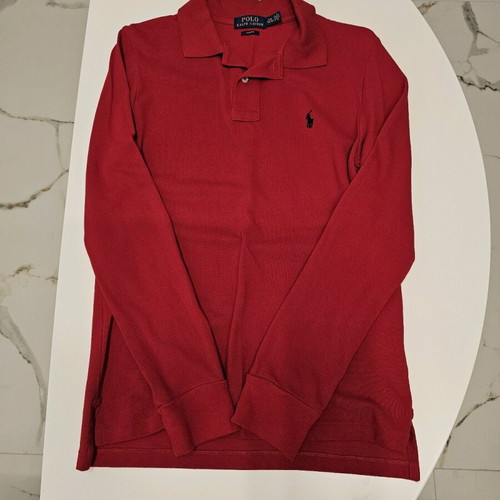 Ralph Lauren Polo μπλούζα μακρυμάνικη κόκκινη σαν καινούργιο παιδικό