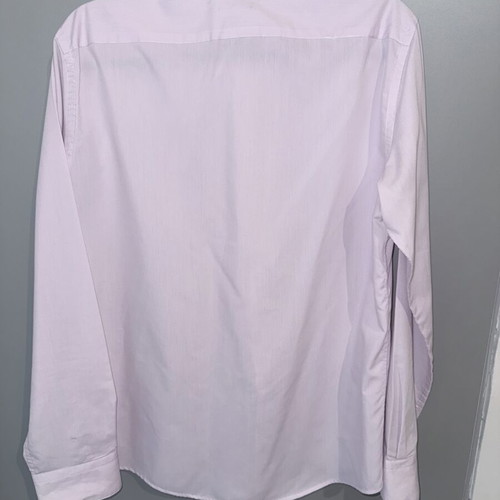 Men's pink dress shirt like new, size L