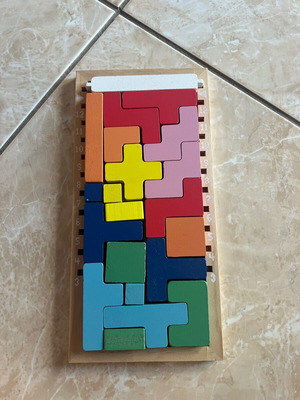 Puzzle used, 21 pieces