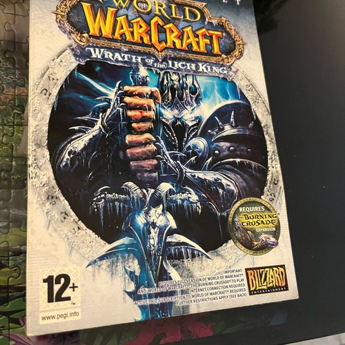 World of Warcraft Wrath of the Lich King PC/Mac expansion set used