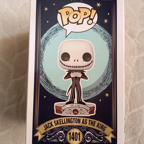 Funko Pop Jack Skellington As The King new Hot Topic exclusive