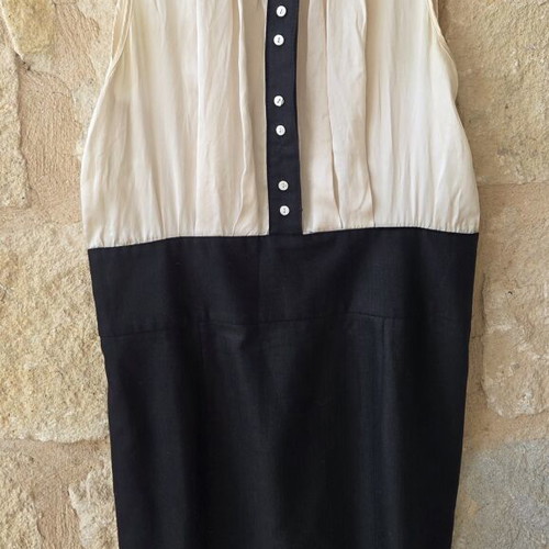 Compagnia Italiana Colorblock Sleeveless Midi Dress like new
