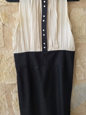 Compagnia Italiana Colorblock Sleeveless Midi Dress like new